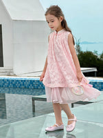 Load image into Gallery viewer, Luna Veil Cheongsam Dress
