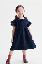 Load image into Gallery viewer, [Preorder] Bloom Scallop Collar Dress
