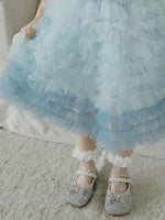 Load image into Gallery viewer, [Preorder] Elodie Ruffle Dress - Blue
