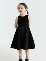 Load image into Gallery viewer, [Preorder] Ribbed Elise Swing Dress - Black

