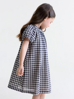 Load image into Gallery viewer, [Preorder] Midnight Gingham Smocked Dress
