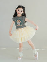 Load image into Gallery viewer, Vanilla Cloud Tulle Skirt
