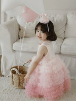 Load image into Gallery viewer, [Preorder] Elodie Ruffle Dress - Pink
