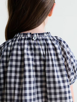 Load image into Gallery viewer, [Preorder] Midnight Gingham Smocked Dress
