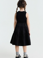 Load image into Gallery viewer, [Preorder] Ribbed Elise Swing Dress - Black
