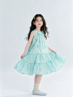 Load image into Gallery viewer, [Preorder] Watercolor Breeze Tiered Dress
