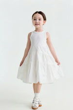 Load image into Gallery viewer, [Preorder] Ribbed Elise Swing Dress - White
