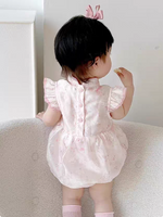 Load image into Gallery viewer, BlushPetal Flutter Cheongsam Romper
