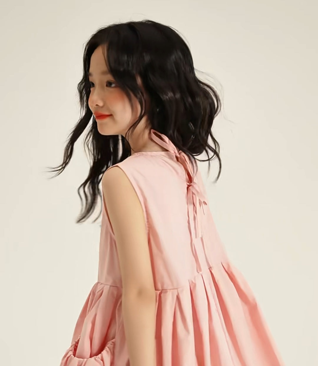 [Preorder] Front pockets Vest Dress