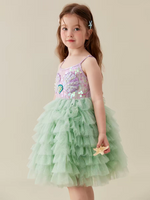 Load image into Gallery viewer, [Preorder] Seafoam Mermaid Princess Dress

