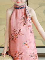 Load image into Gallery viewer, [Preorder] Celestial Peony Cheongsam Dress

