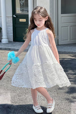 Load image into Gallery viewer, [Preorder] Spliced Jacquard Halter Neck Dress
