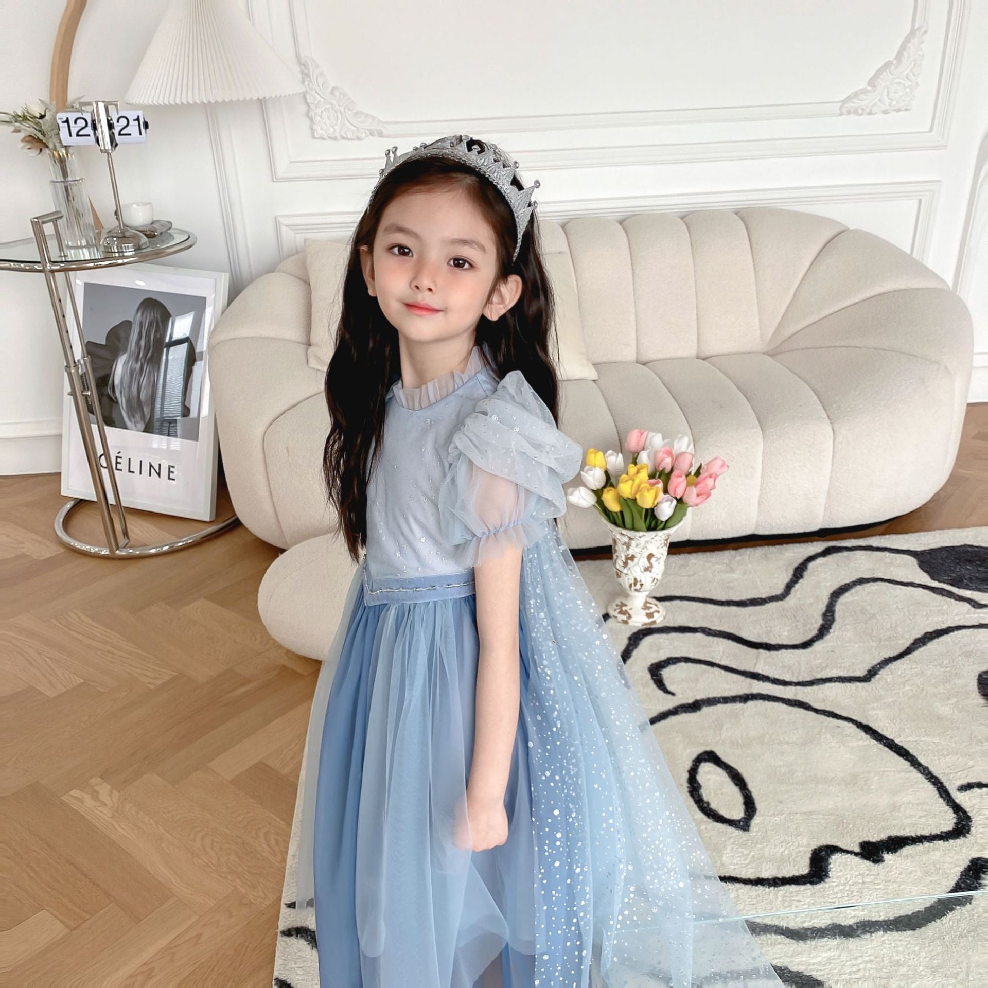 [Preorder] Elsa Princess Cape Dress