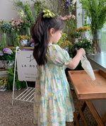 Load image into Gallery viewer, Floret Tier Shirred Dress
