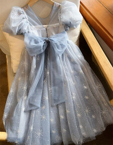 [Preorder] Snowflakes Back-Tie Princess Dress