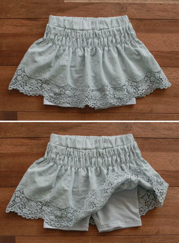 Bianca Lace Set-Up Skirt