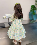 Load image into Gallery viewer, Floret Tier Shirred Dress
