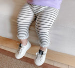 Load image into Gallery viewer, Baby Lace Trim Leggings
