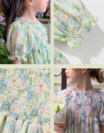 Load image into Gallery viewer, Floret Tier Shirred Dress
