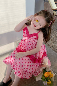 Sweetheart Polka Dots Dress