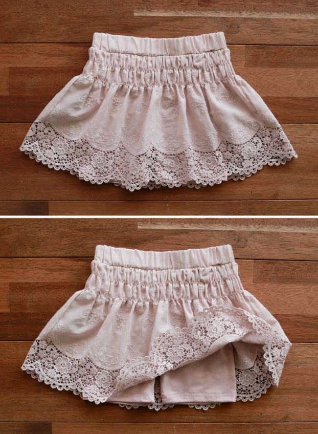 Bianca Lace Set-Up Skirt