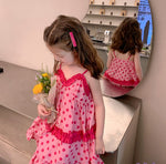 Load image into Gallery viewer, Sweetheart Polka Dots Dress
