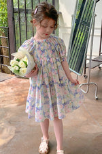 Load image into Gallery viewer, Floret Tier Shirred Dress
