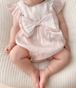 Load image into Gallery viewer, [Preorder] Front Bow Baby Romper
