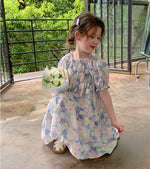 Load image into Gallery viewer, Floret Tier Shirred Dress
