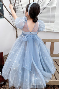 [Preorder] Snowflakes Back-Tie Princess Dress