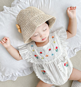 Baby Colorful Embroidery Romper