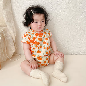 Baby Fruity Cheongsam Romper