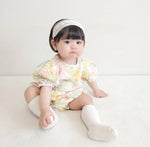 Load image into Gallery viewer, Ava Floral Baby Romper
