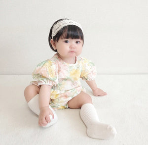 Ava Floral Baby Romper