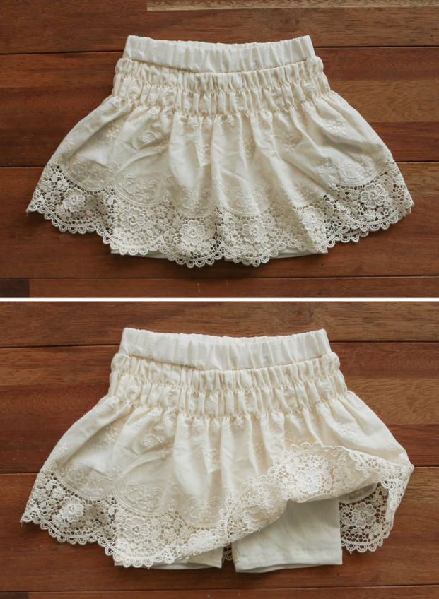 Bianca Lace Set-Up Skirt