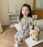 Load image into Gallery viewer, Ruffle Sleeves Retro Cheongsam Dress
