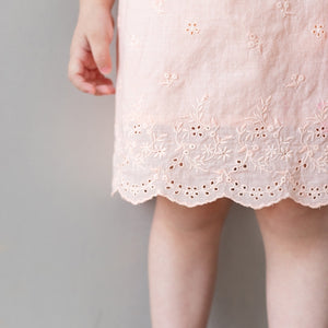 Eyelet Gradient Color Dress