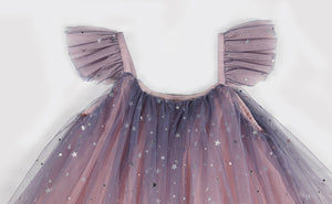 [Preorder] Ruffle Straps Starry Dress