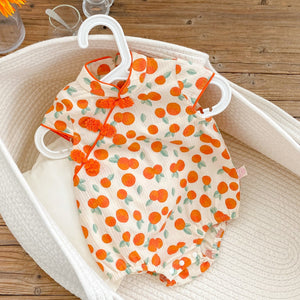 Baby Fruity Cheongsam Romper –