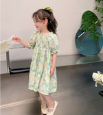 Load image into Gallery viewer, Floret Tier Shirred Dress
