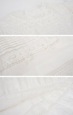 Load image into Gallery viewer, [Preorder] Pleated Hollow Lace Dress
